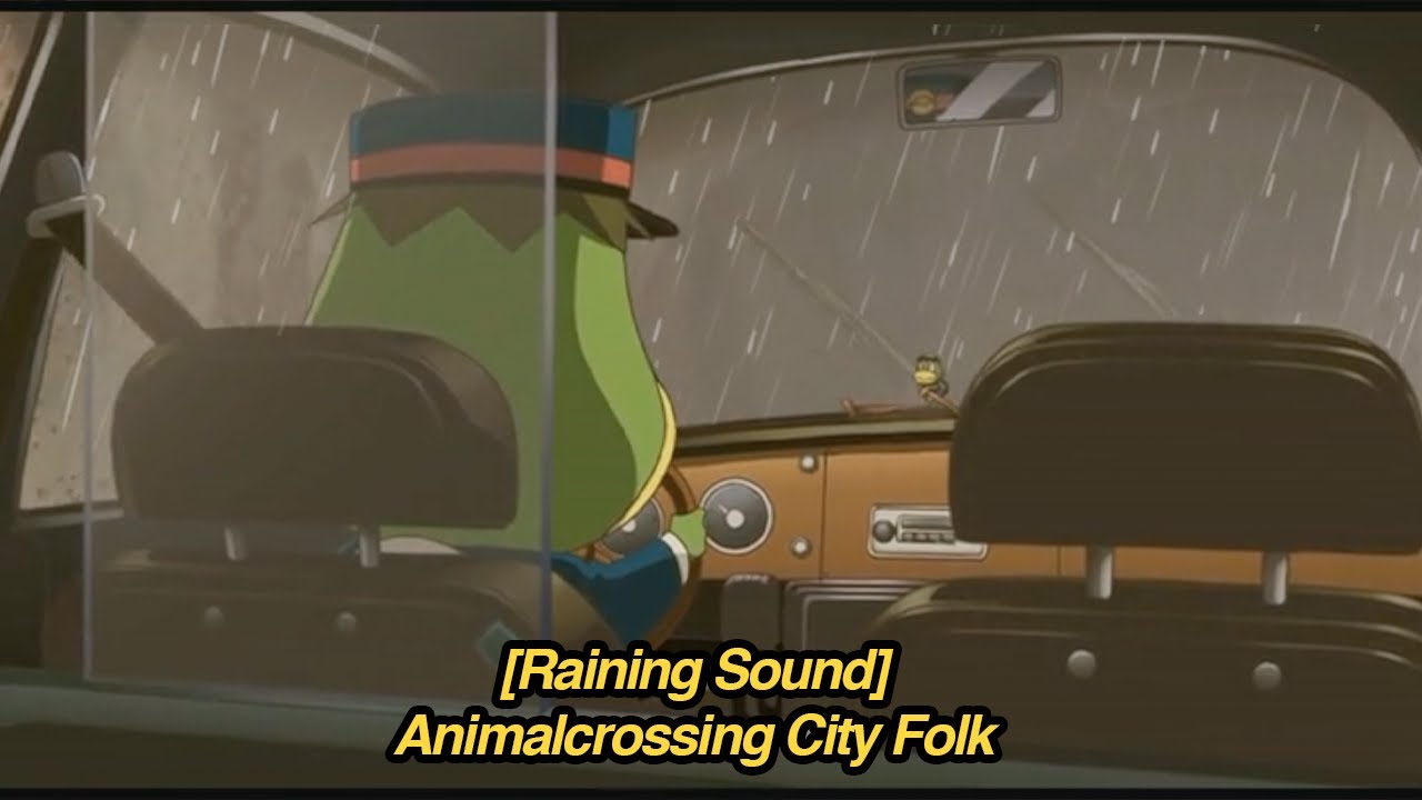 [1H]🎧🌿비내리는 어느 타동숲 마을로🚖🌧♬♪ 【1Ｈ】ㅣ게임음악, 노동요, 집중 음악