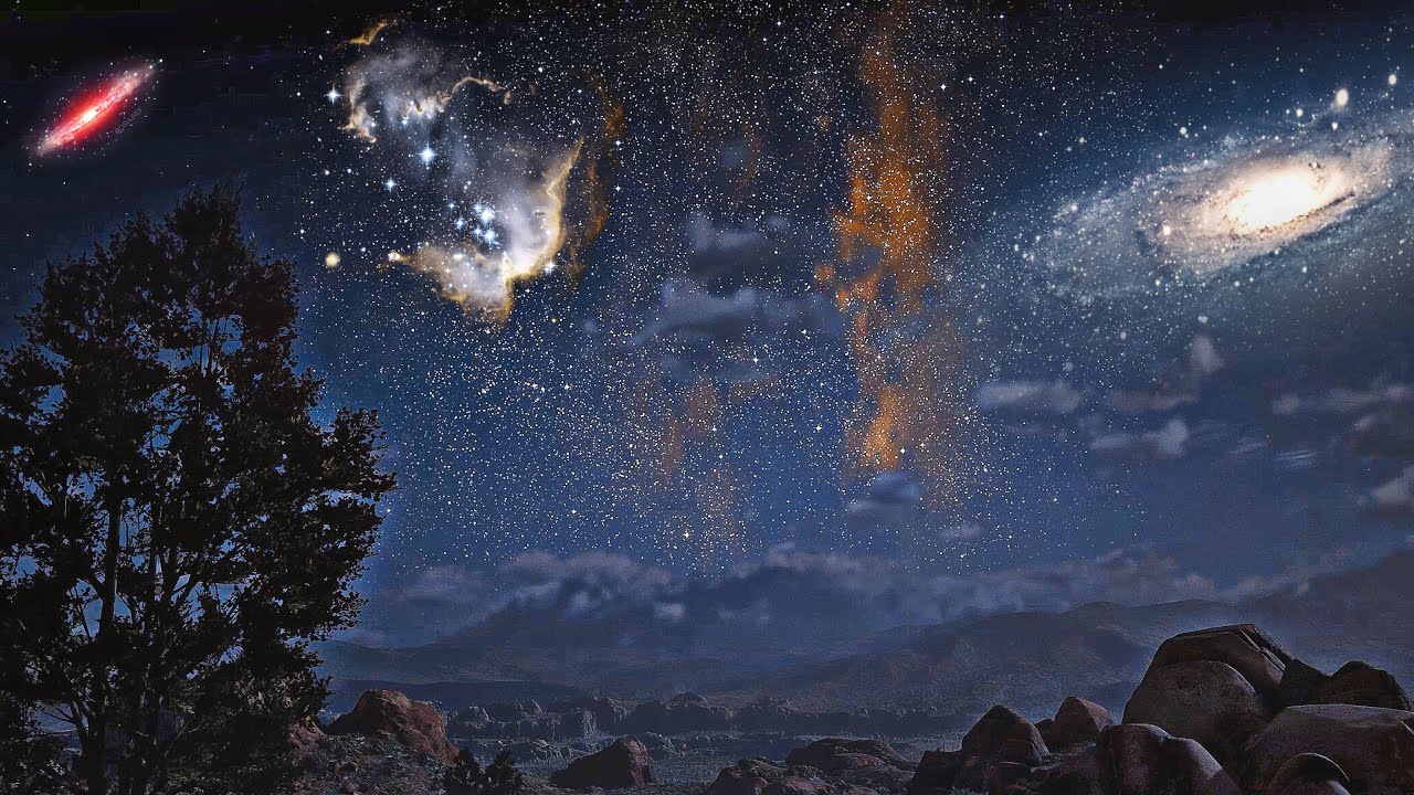 Starry Desert Night & Soft Wind 4K | RDR2 Wild West Wilderness for Late-Night Reading 10 Hours