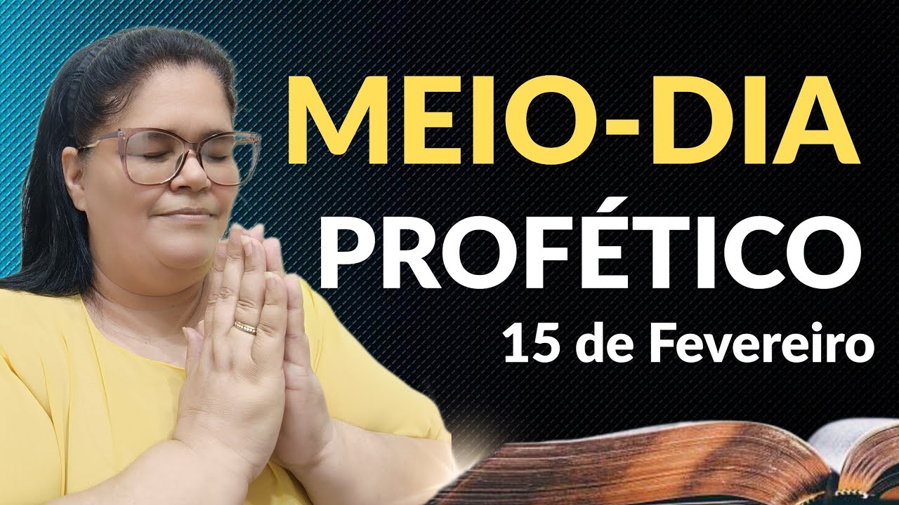 🔥 MEIO-DIA PROFÉTICO | A FÉ QUE REMOVE TELHADOS E LIBERA MILAGRES – Marcos 2:1-5