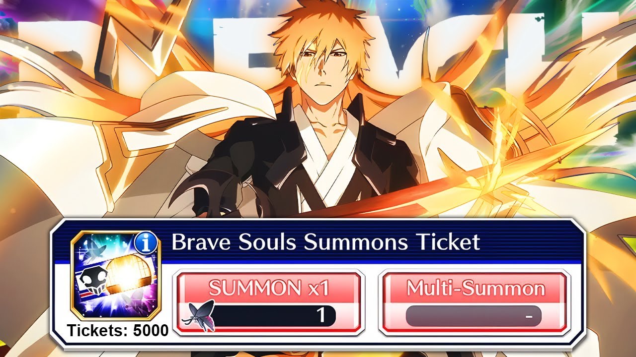 DOING THE IMPOSSIBLE FOUR YEARS IN A ROW?! 10H ANNIVERSARY TICKET SUMMONS! Bleach: Brave Souls!