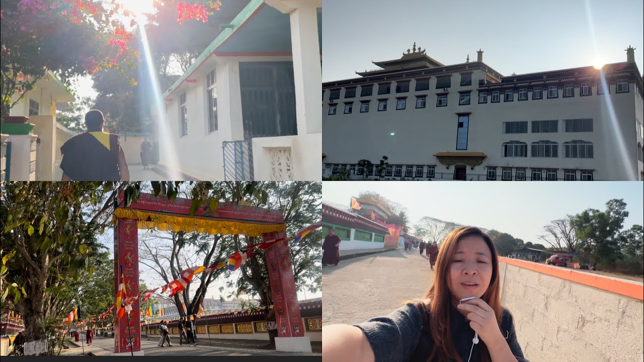 Blessed day at the Drepung monastery Mundgod Tibetan Buddhist 🇮🇳Vlog 
