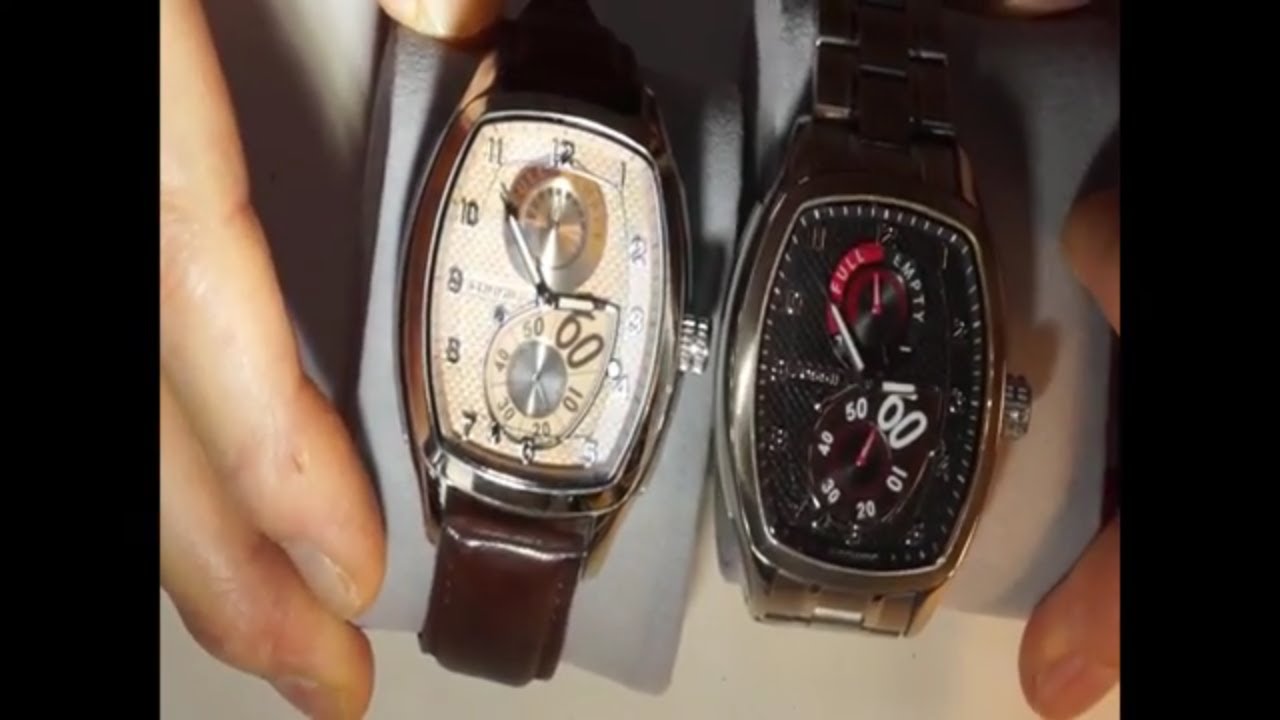 Two Rare Automatic Designer Watches for Review - Fossil ME-1032 and ME-1033