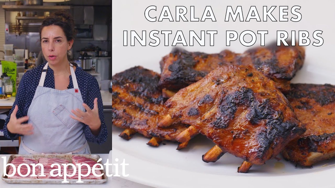 Carla Makes Instant Pot Ribs | From the Test Kitchen | Bon Appétit