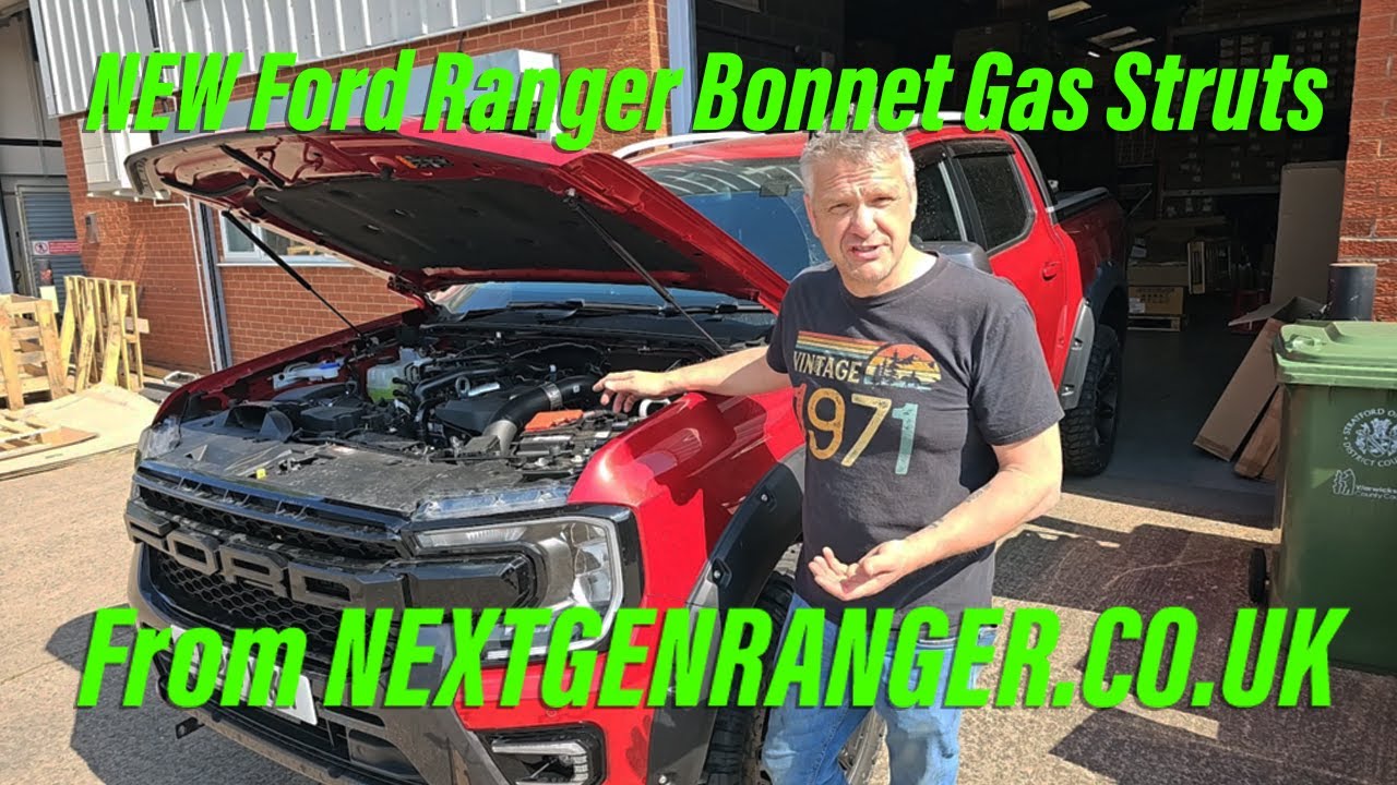 2023+ Next Generation Ford Ranger Bonnet Struts from Eagle 4x4
