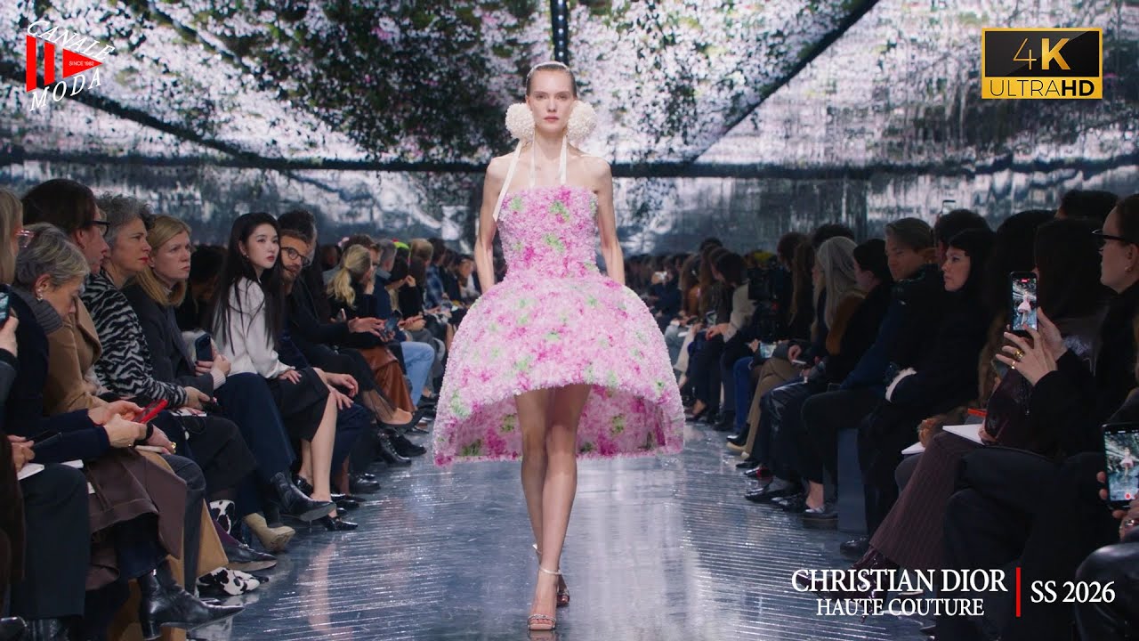 CHRISTIAN DIOR Haute Couture Весна-Лето 2026 Париж 4K — Canale Moda