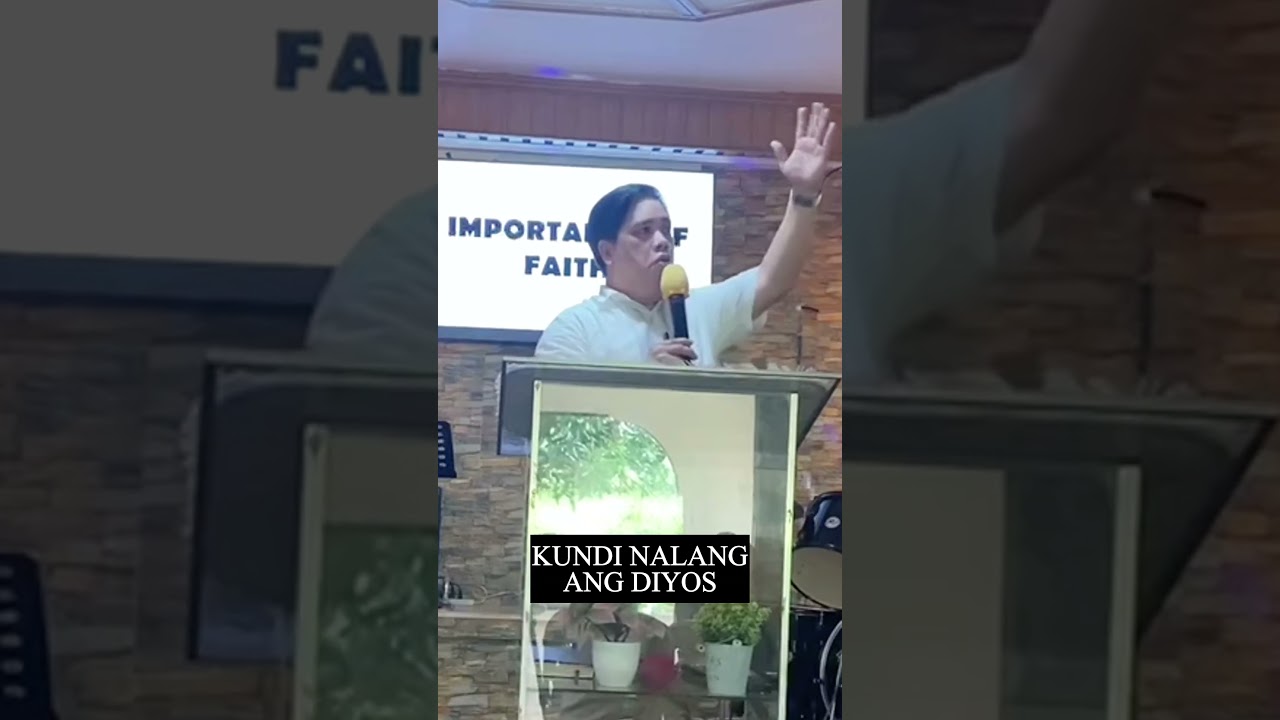 PAGLAGO SA PANANAMPALATAYA I PASTOR RON YEPES