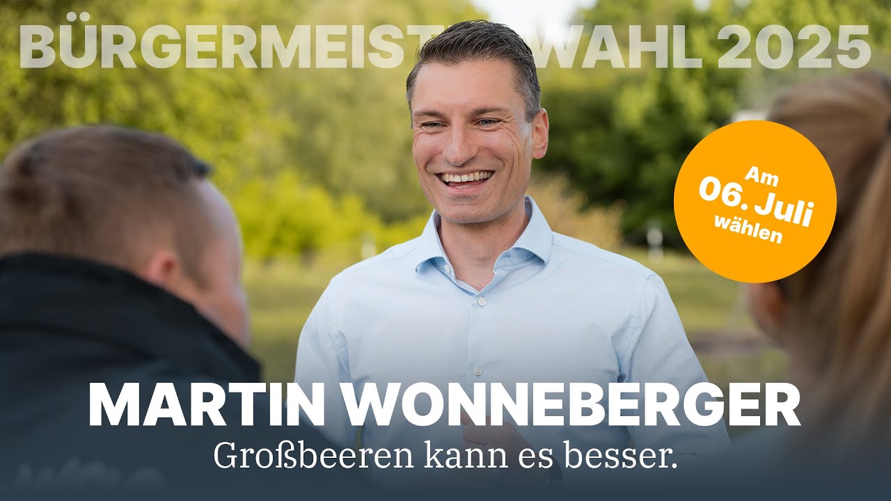 Martin Wonneberger - Bürgermeister für Großbeeren - Imagefilm