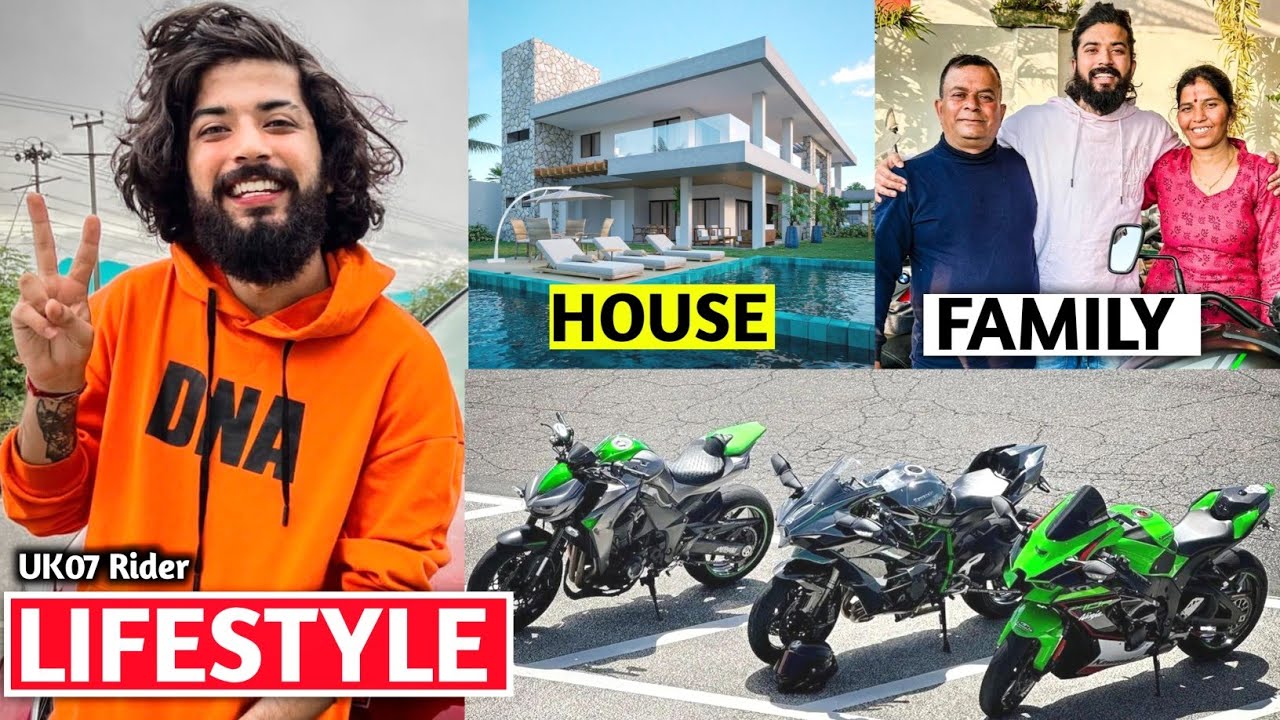 UK07 Rider Lifestyle, Bike Collection, Income, Girlfriend, Biography, Family, Age, House & Net Worth