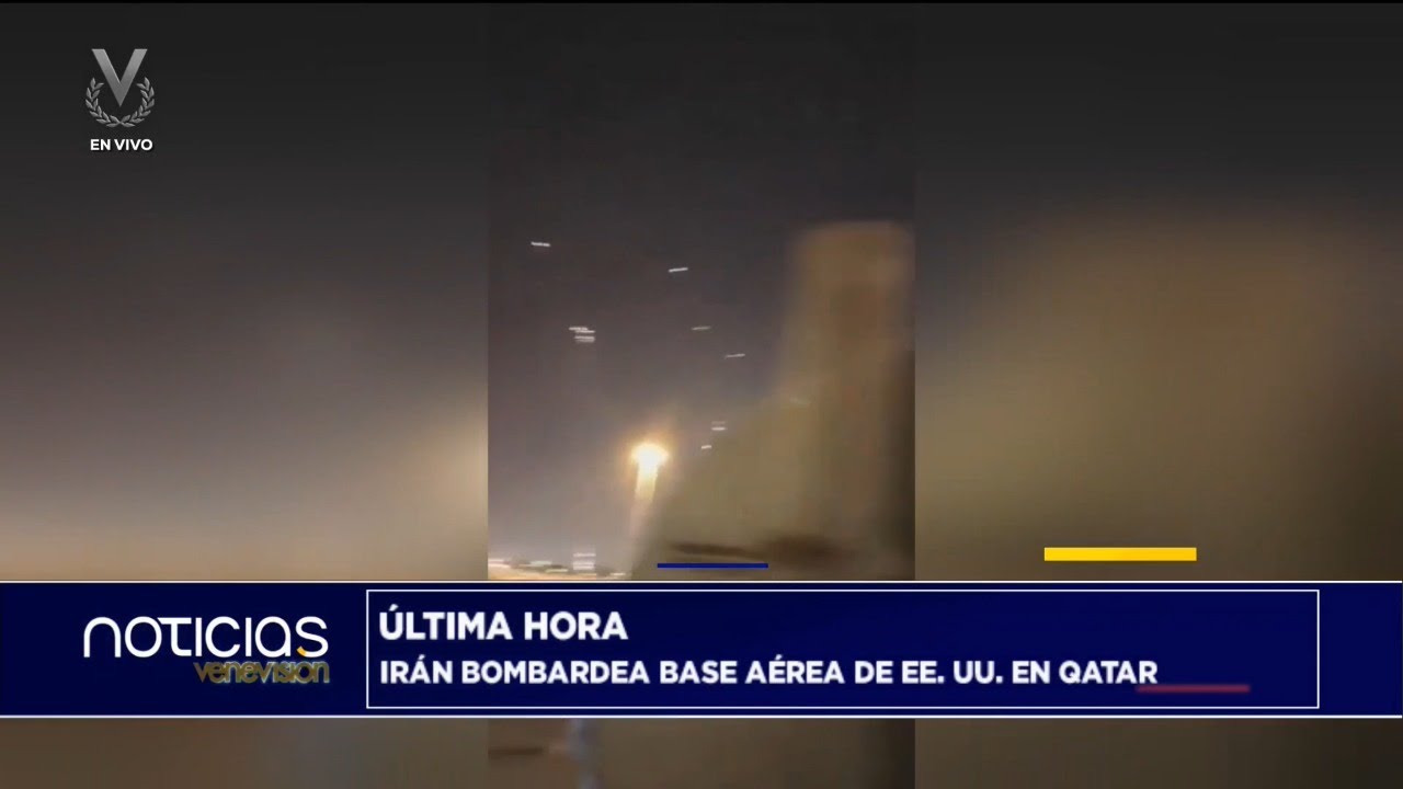 Irán bombardeó base aérea estadounidense Al-Udeid