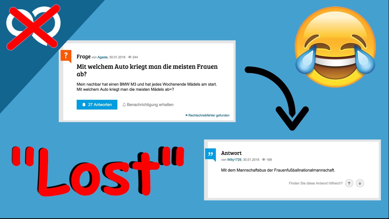 Mit welchem Auto  bekommt man Girls...? I GuteFrage.net Fails #2 #GutefrageFails #Fails