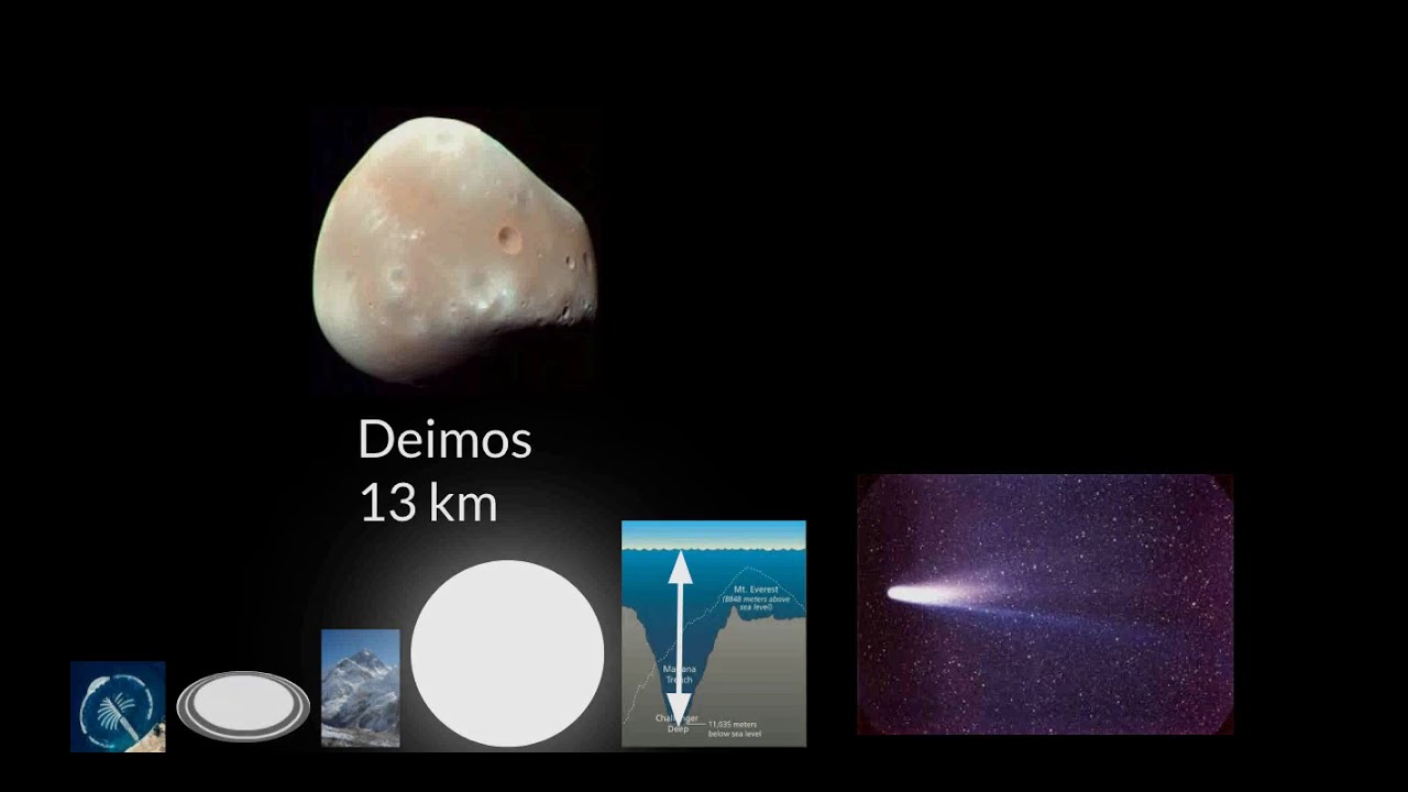 Universe size comparison 2020