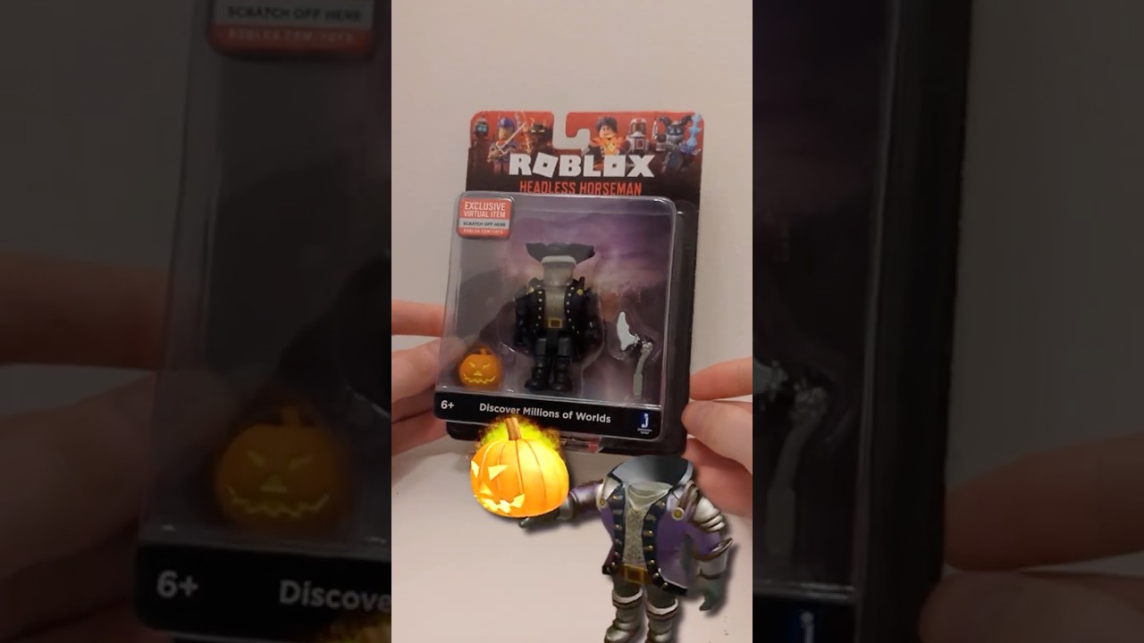 What accessory does the headless horseman toy code give? #roblox