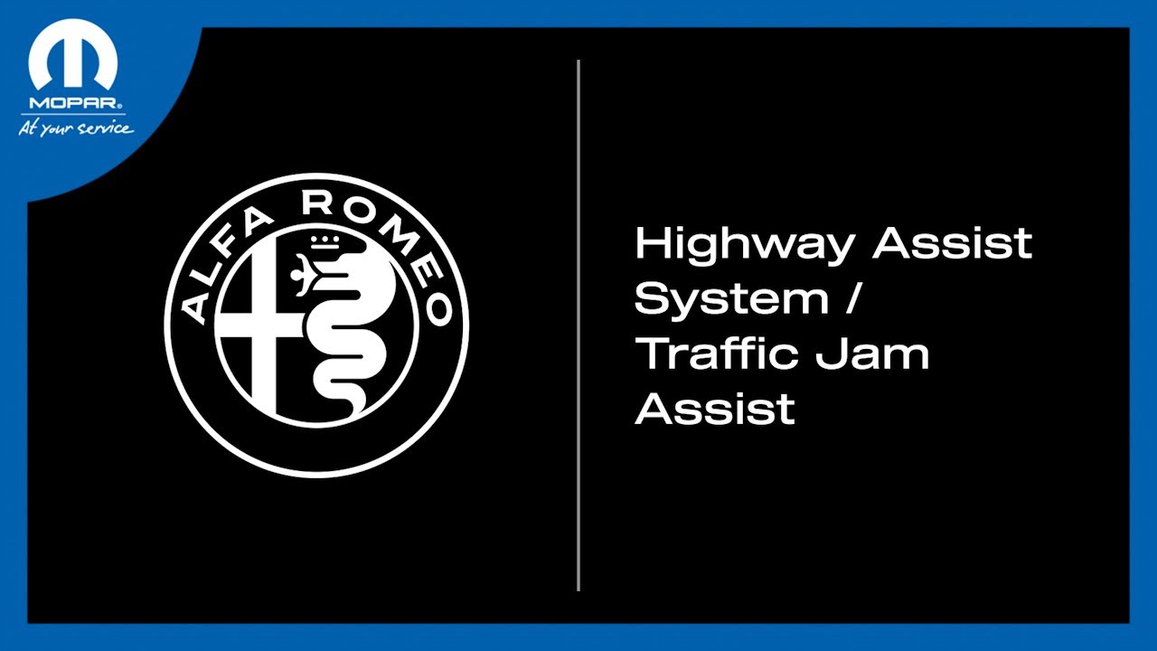 Highway Assist System/Traffic Jam Assist | How To | 2023 Alfa Romeo Giulia & Stelvio