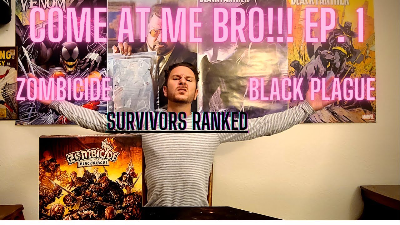 Zombicide: Black Plague - Survivors Ranked 