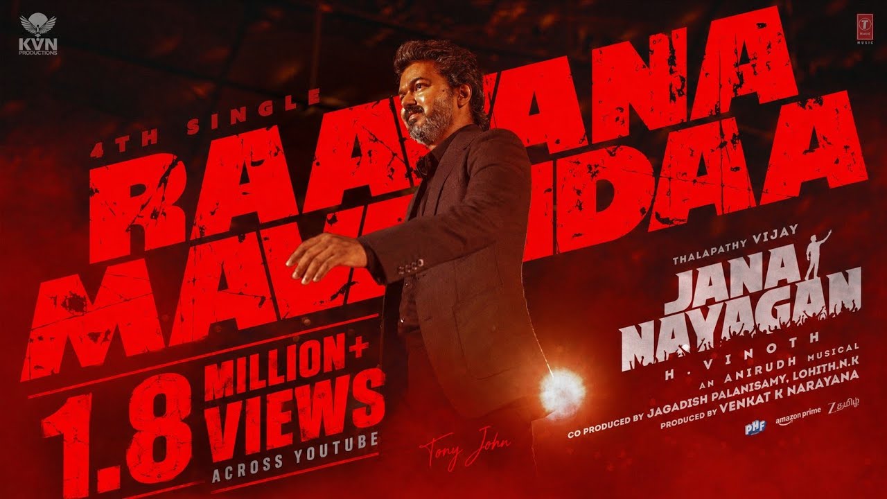 Jana Nayagan - Raavana Mavandaa Extended | Thalapathy Vijay | Pooja Hegde | H Vinoth | Anirudh | KVN