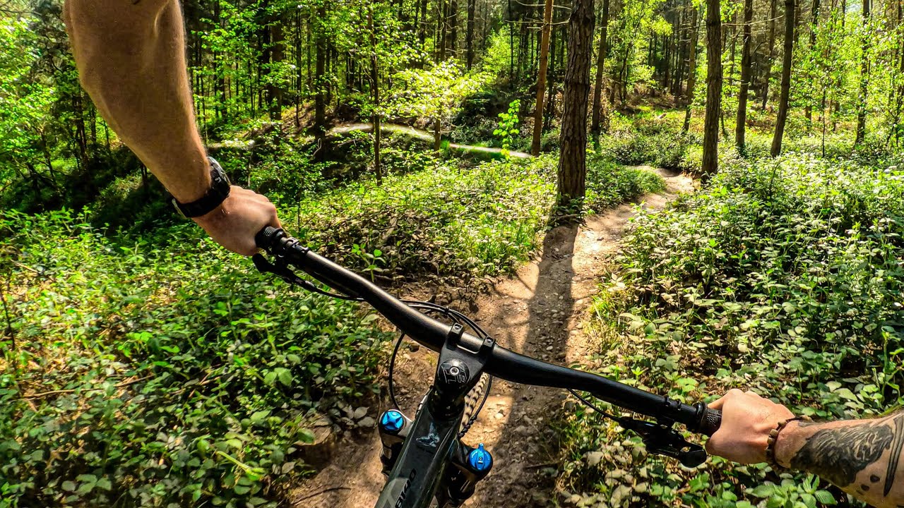 One slip and it's GAME OVER | Mountain Biking Cannock Chase