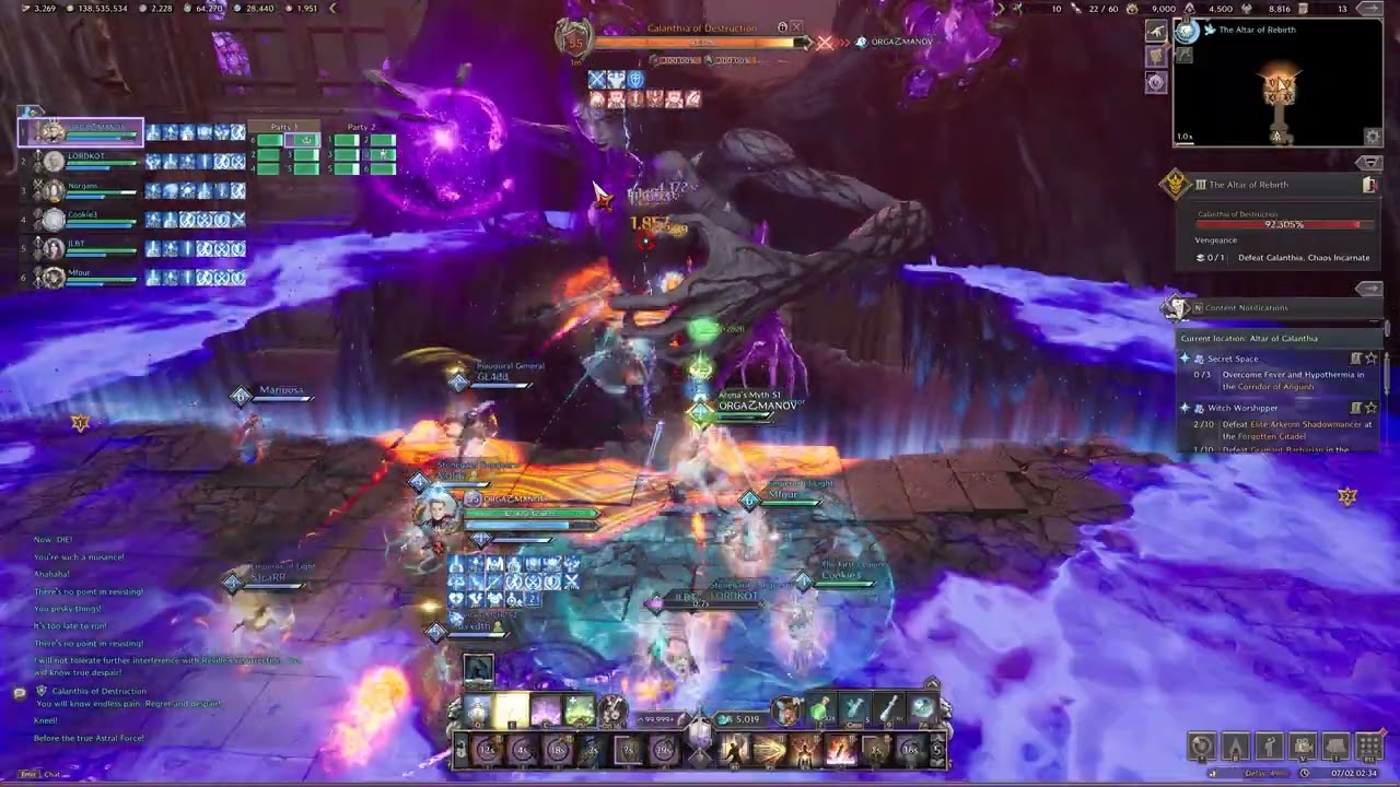 Calanthia HARD mode SnS GS Tank POV