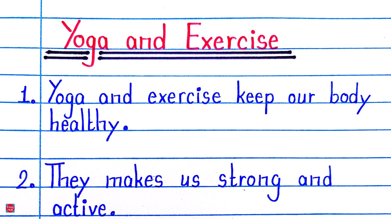 10 Lines on Yoga in English | Importance & Benefits of Yoga and Exercise | International Yoga Day