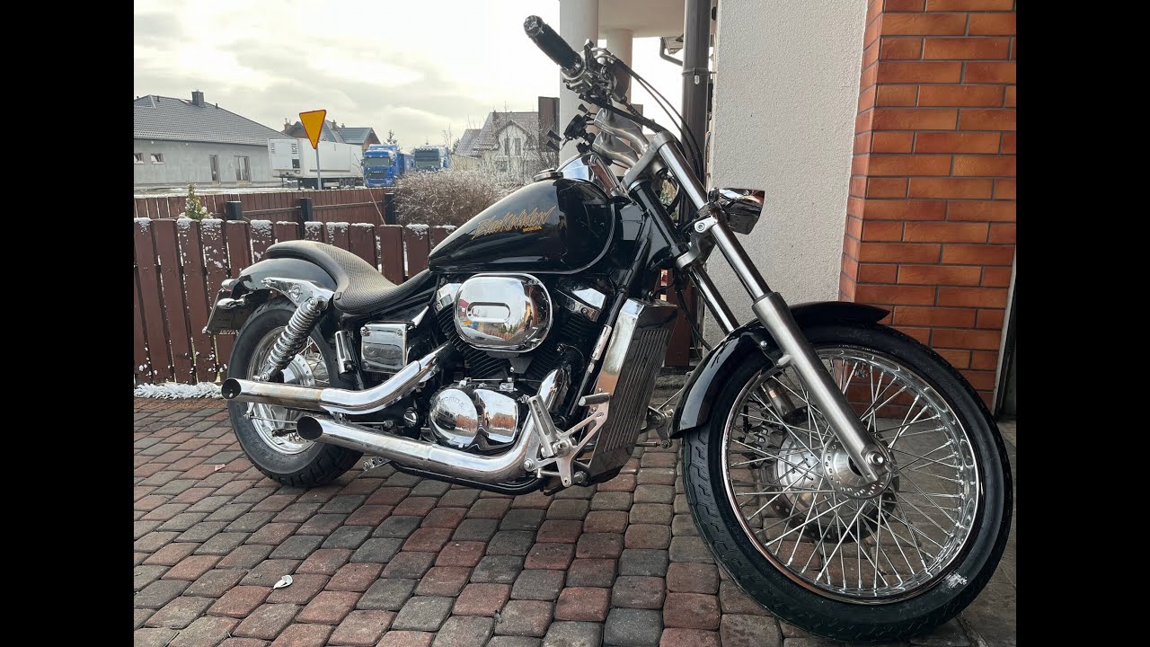 Honda VT 750DC Black Widow - serwis z niespodzianką