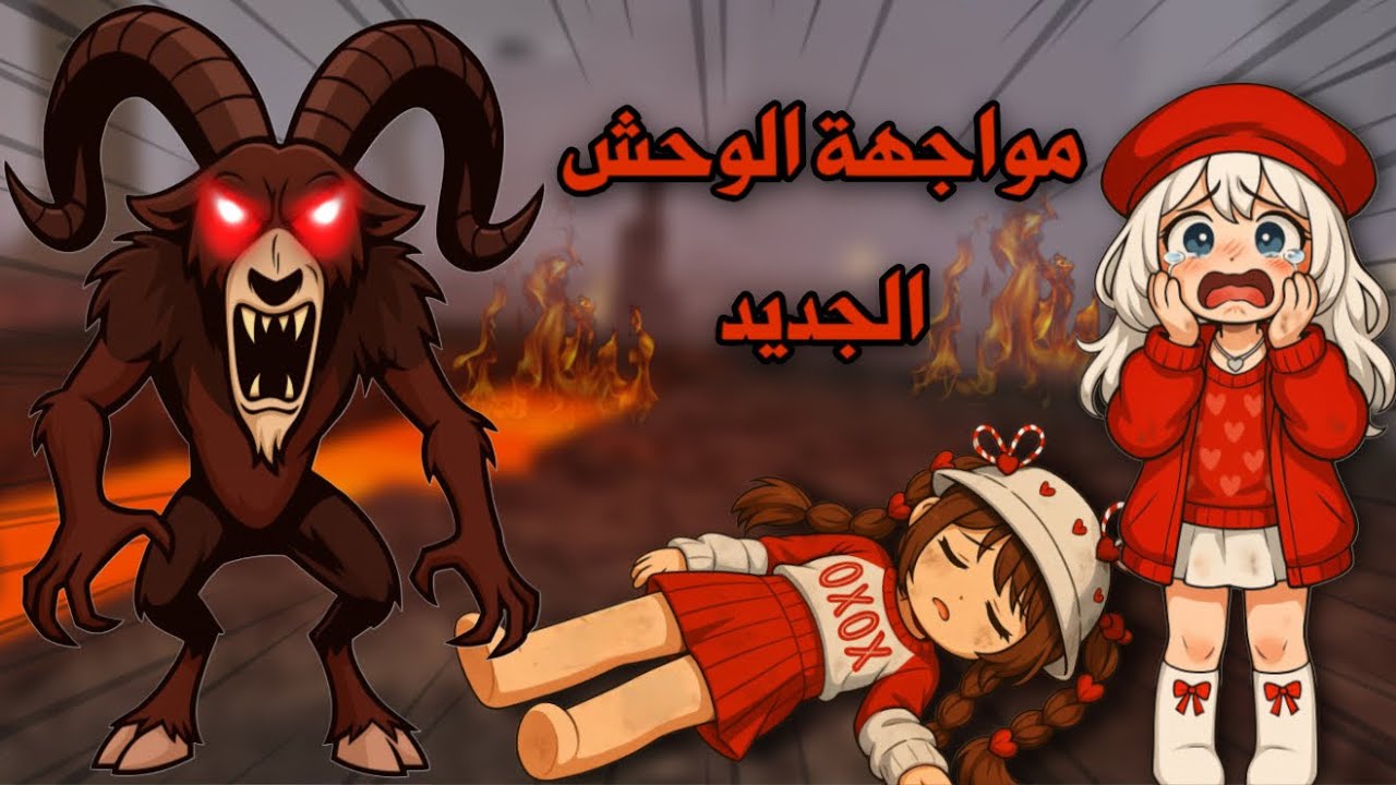 مواجهة أقوى وأخطر وحش😱في ماب ٩٩ ليلة في الغابة وسط البراكين😭🌋 | roblox | روبلوكس