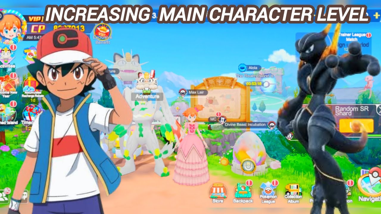 Increasing Main Character Level In Master Legend | PRIME F2Px