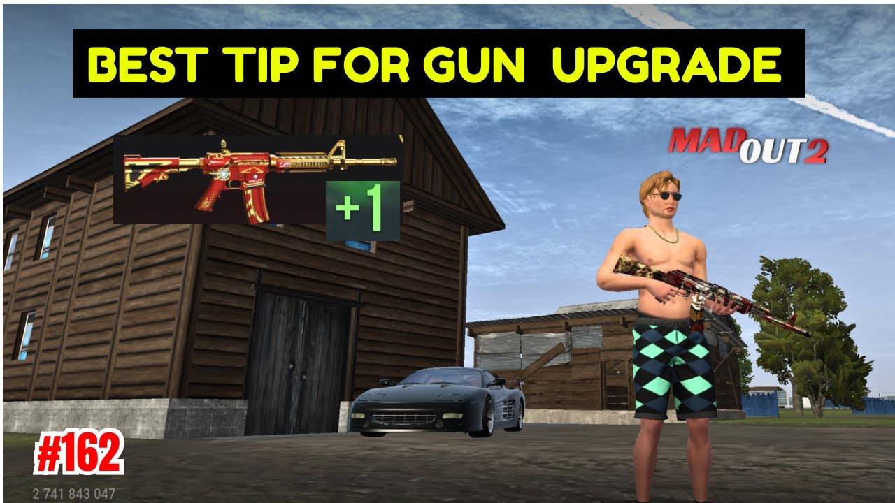 LIVE GUN UPGRADE NEWWW TRICK😍✅ MADOUT2 GAMEPLAY #162