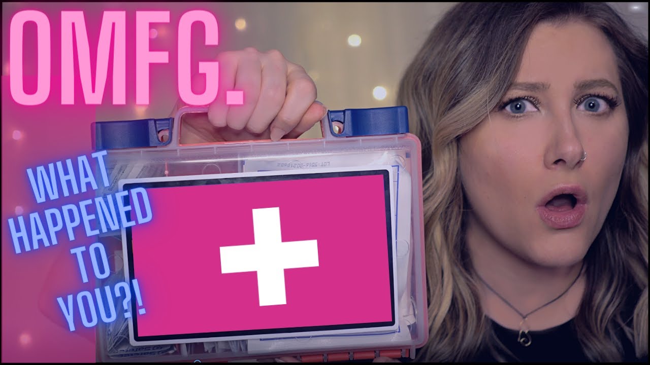 🩹ASMR First Aid - You need the WHOLE kit🩹🤕 Personal attention, Soft Speaking, Medical Role Play