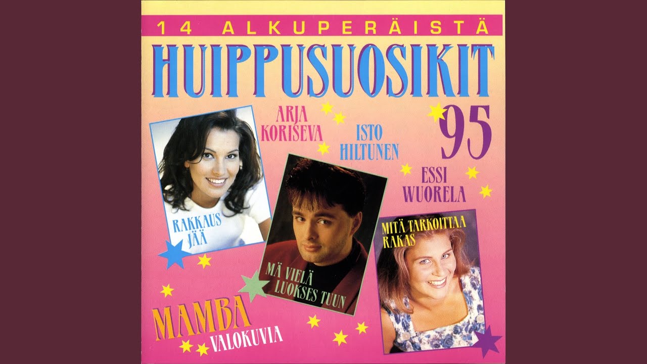Mä vielä luokses tuun