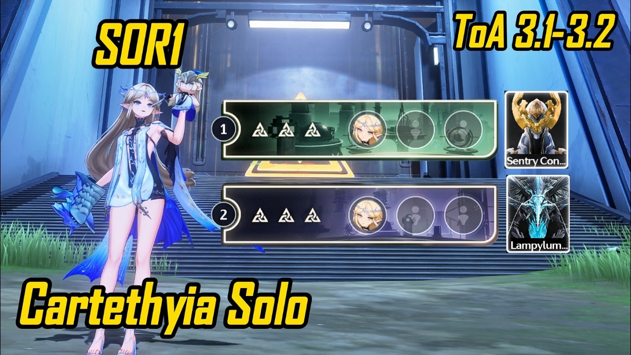 S0R1 Cartethyia Solo Mid 1&2 (ToA 3.1-3.2) | Wuthering Waves