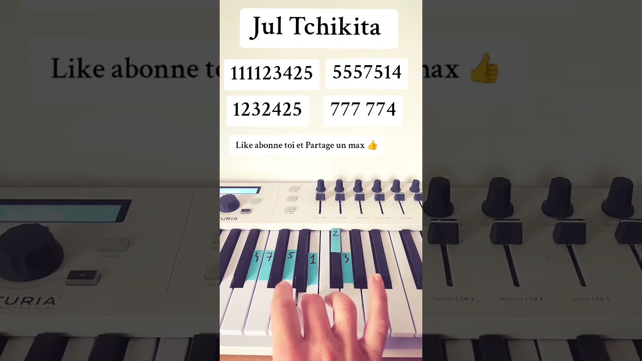 Jul - Tchikita| Piano #piano #pianotutorial #pianocover #jul