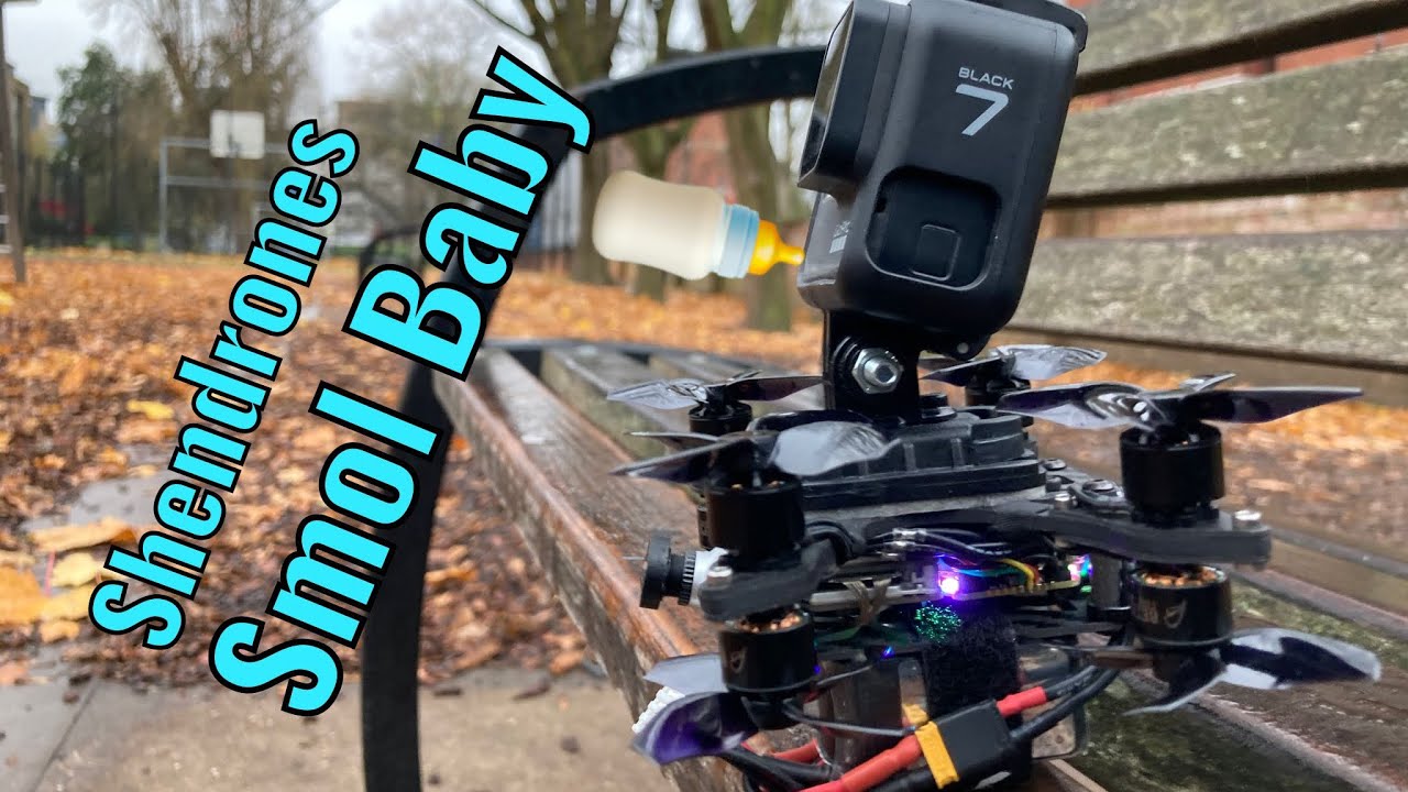 Shendrones Smol Baby octocopter x8 maiden flight