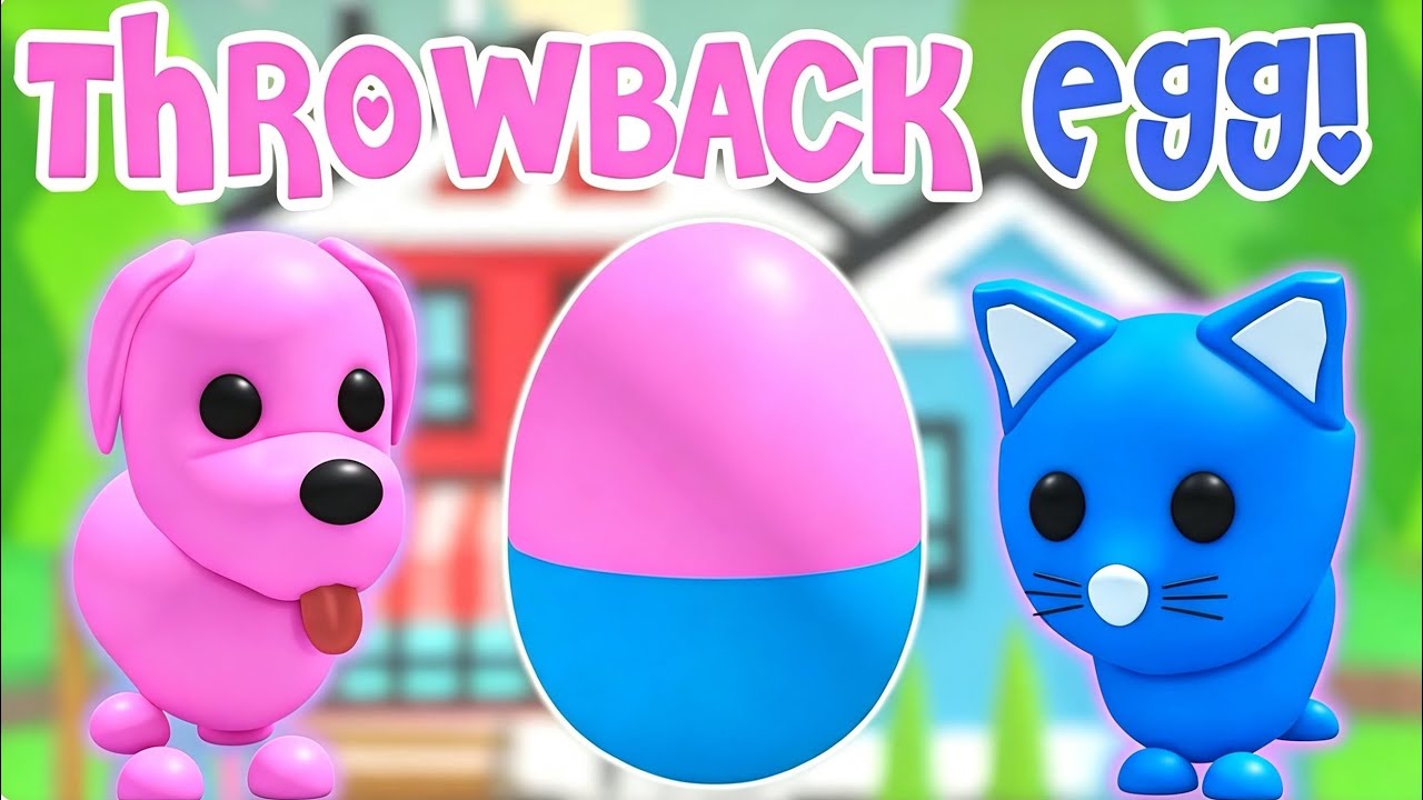 Hatching Throwback Eggs in adopt me! 