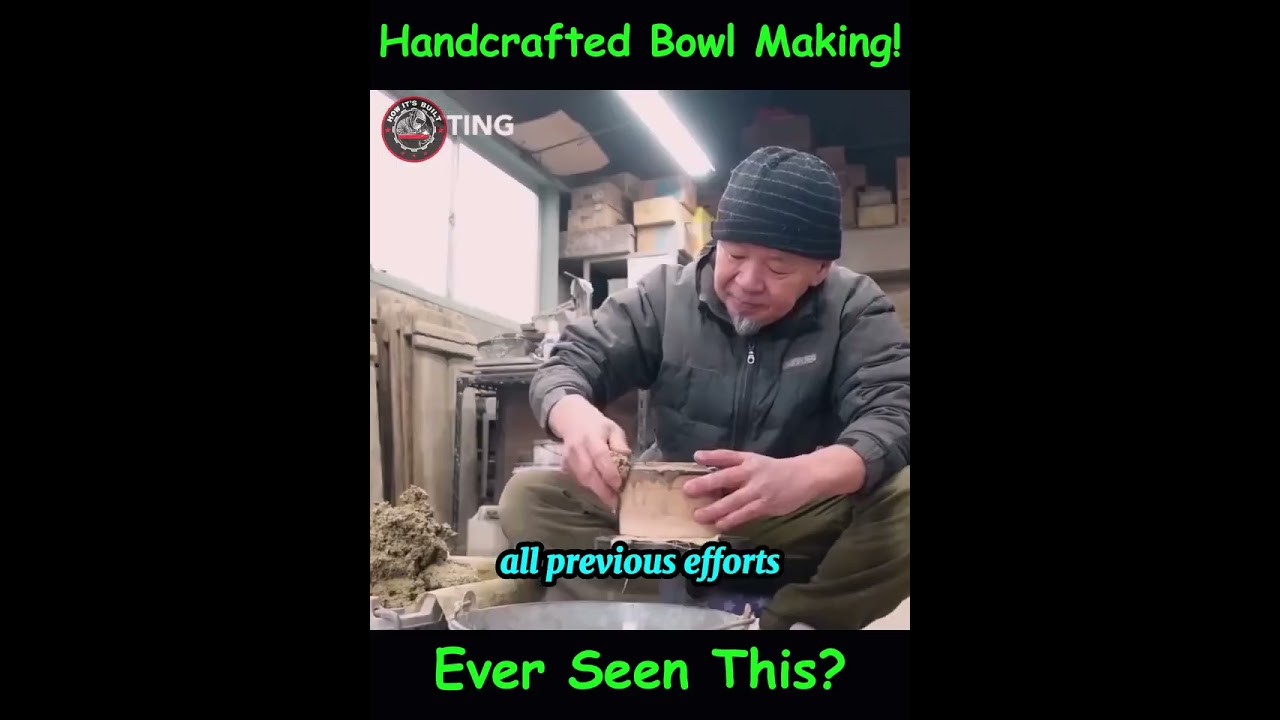 Handcrafted Bowl Making! 🪵🎨