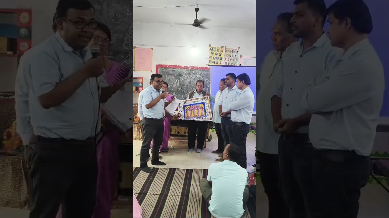 Presentation of posture on OCF-SE 2025 and NEP 2020 at teacher training Mohana, GAJAPATI venue 