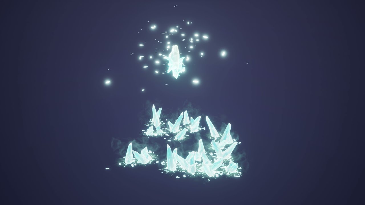 UE4 VFX Ice Magic