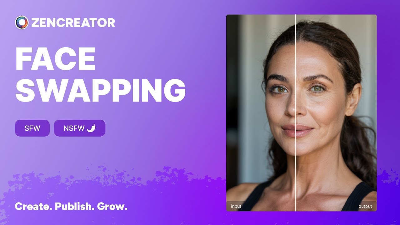 The Most Realistic AI Face Swap &mdash; How It Works on ZenCreator.pro