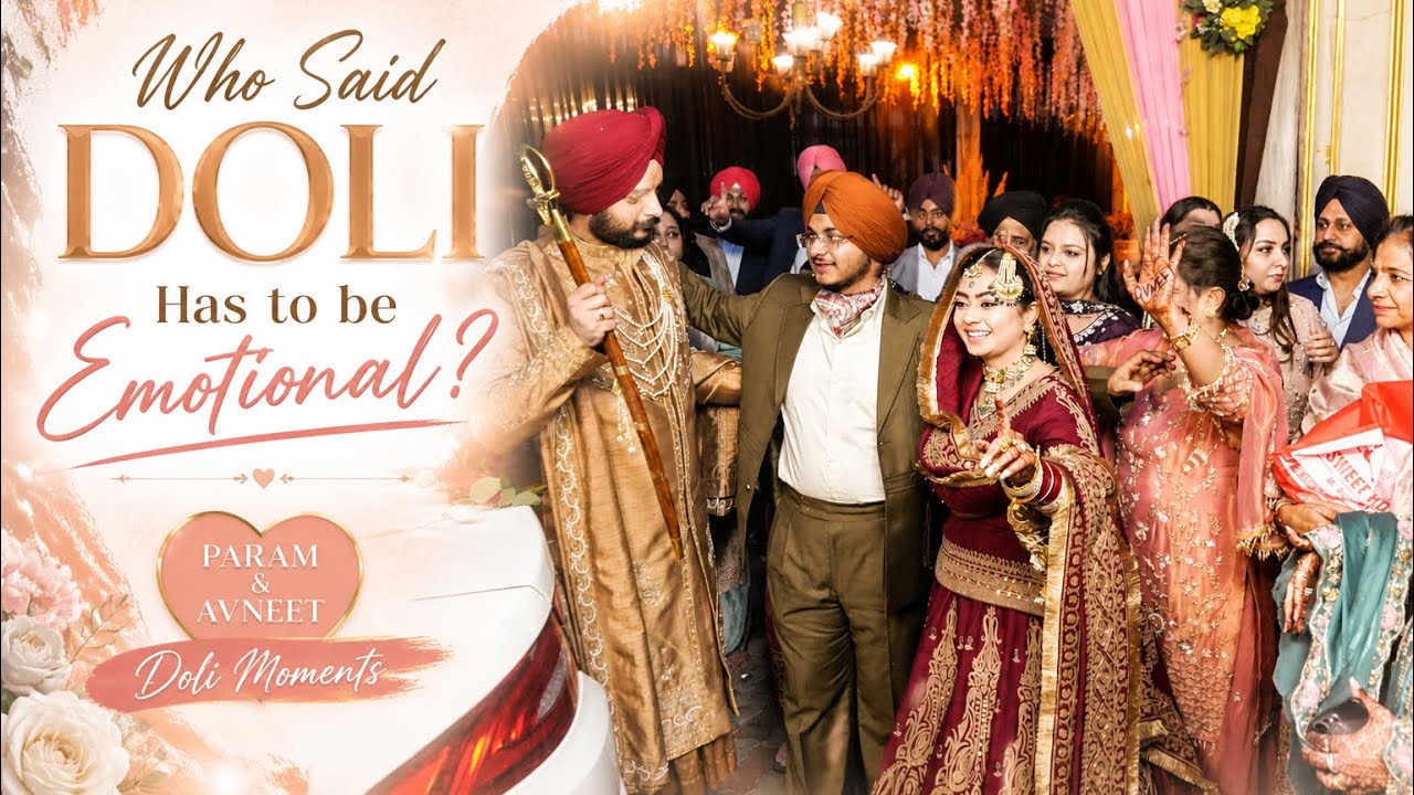 Param and Avneet Wedding | Doli | 16 January,2026  | Punjabi Wedding | Viral Sikh Wedding | Part 3