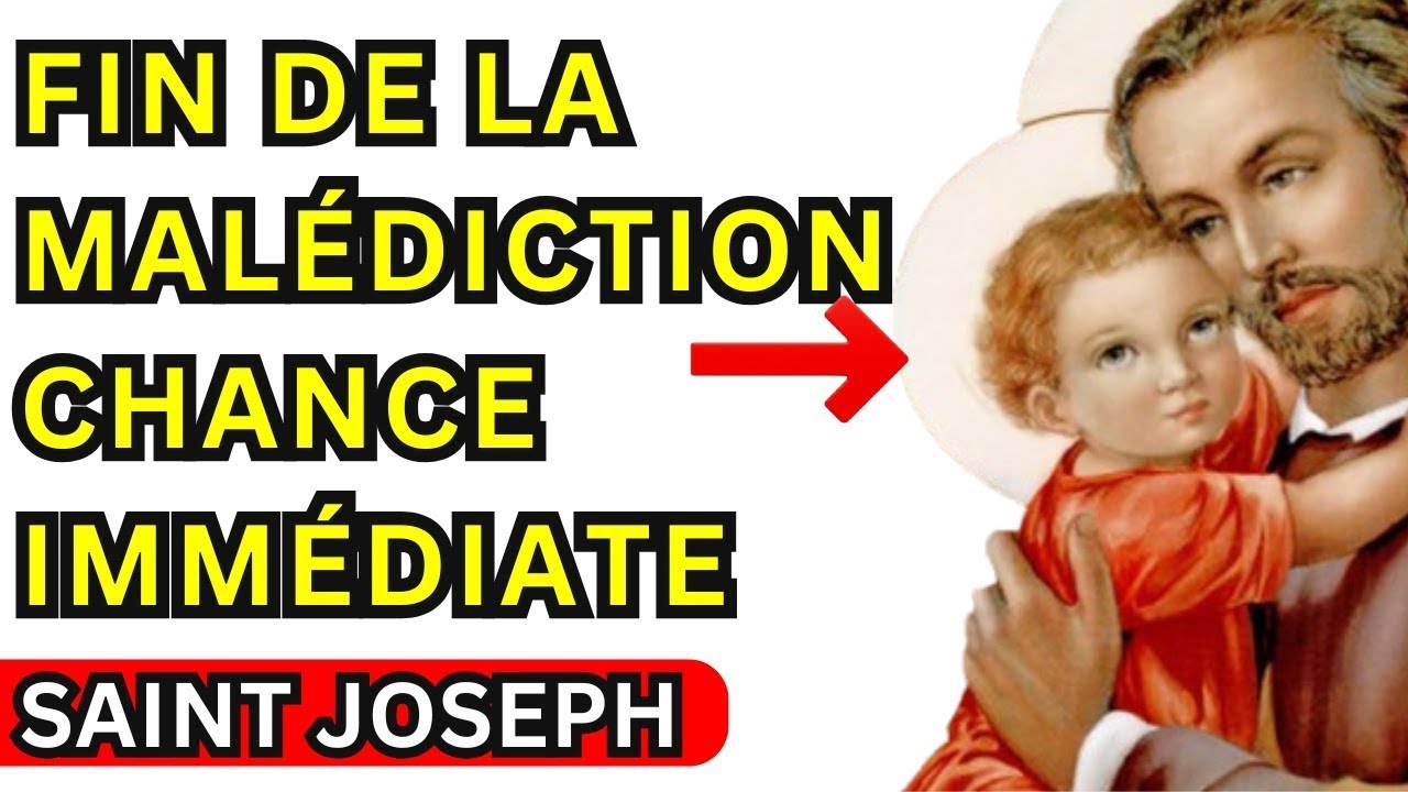 🙏 SAINT JOSEPH: MIRACLE URGENT DÉBLOQUE L'IMPOSSIBLE + 5000€ AUJOURD'HUI!