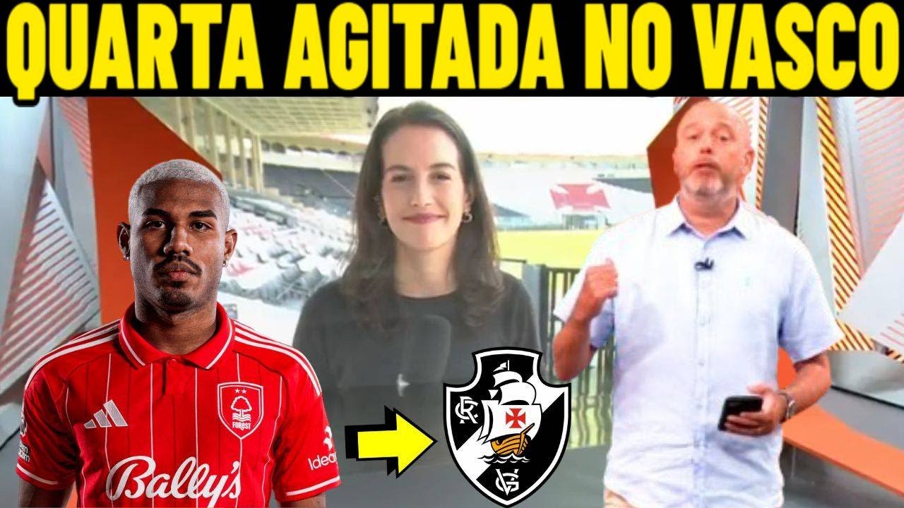 GLOBO ESPORTE VASCO (28/01/2026) LATERAL CUIABANO CHEGANDO NO VASCO? QUARTA AGITADA NO VASCO