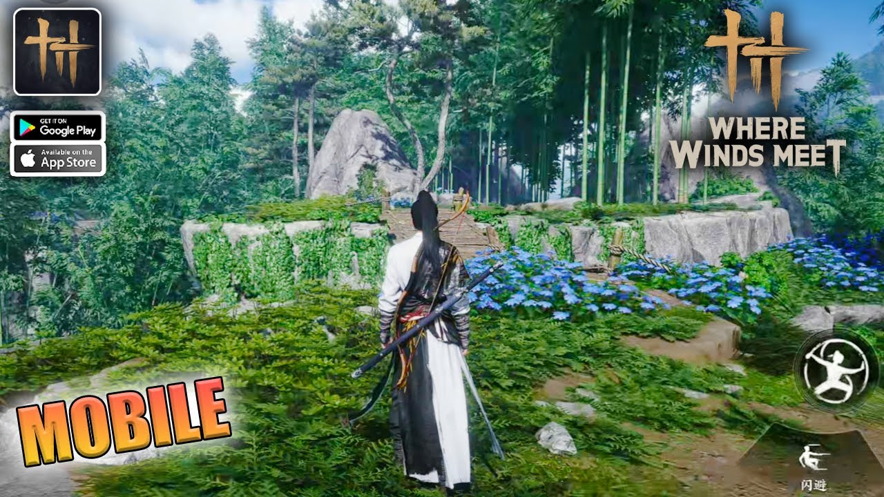 Where Winds Meet Mobile Gameplay (iOS, Android)