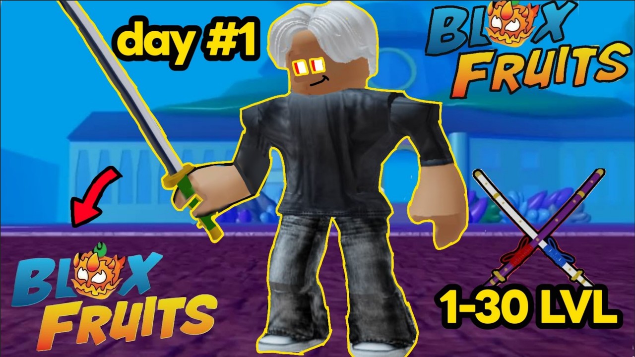 играю в блокс фрукт в ROBLOX!! #1