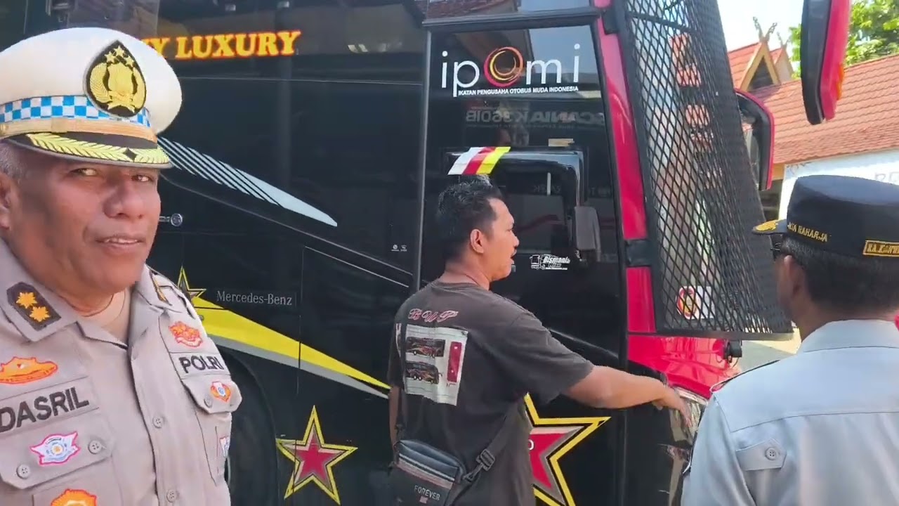 Ramp Check Long Weekend, Ditlantas Polda Riau Pastikan Armada Laik Jalan dan Pengemudi Fit