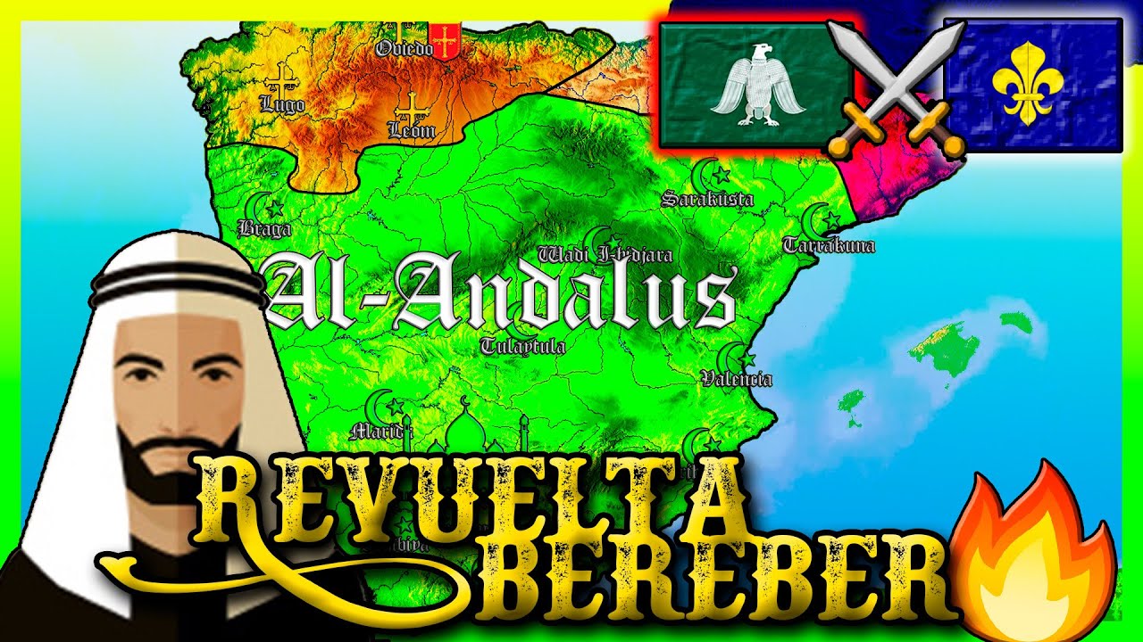 🟢REVUELTA BEREBER Y LA MARCA HISPANICA🔥| La Reconquista #3