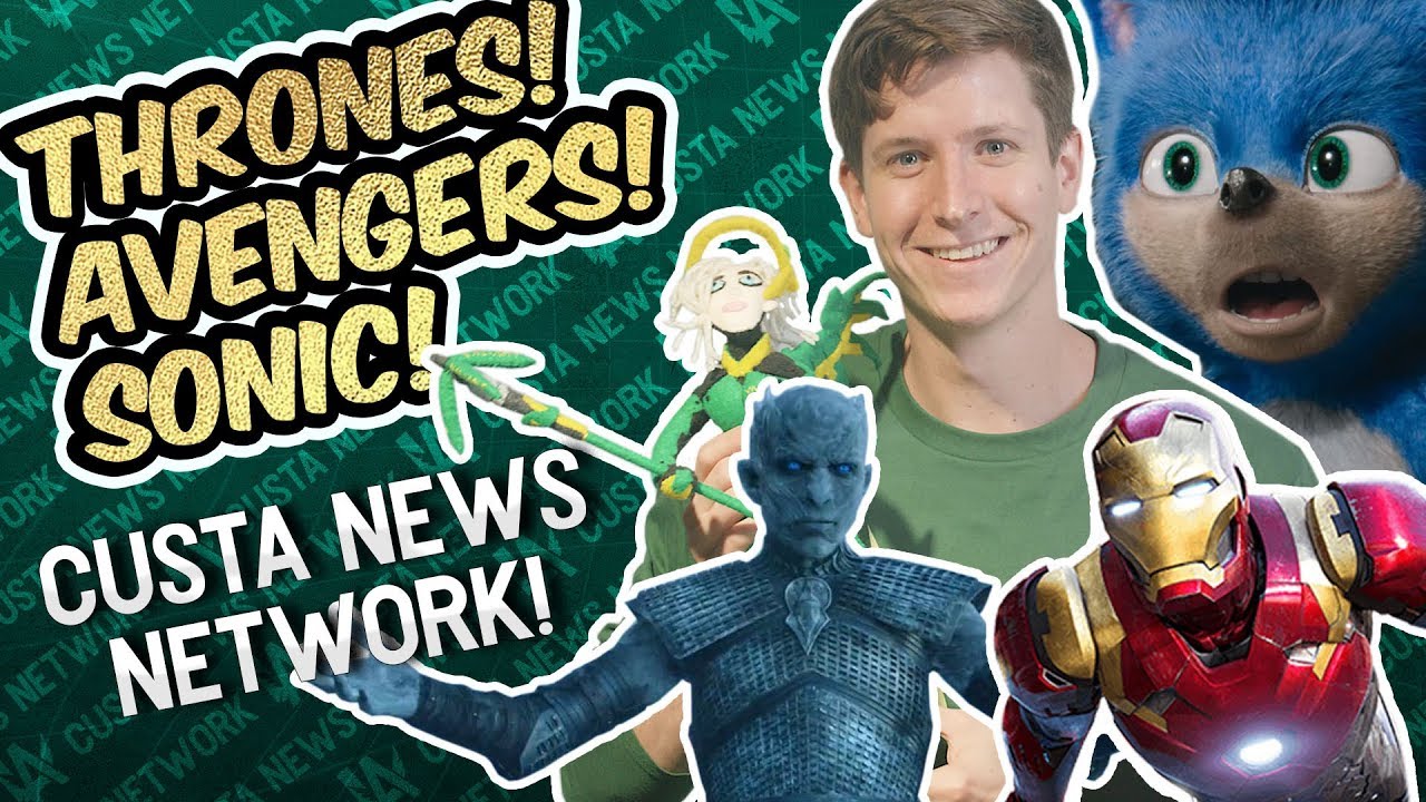 Game of Thrones, Sonic Trailer, Endgame and Overwatch?! SPOILERS - Custa News Network