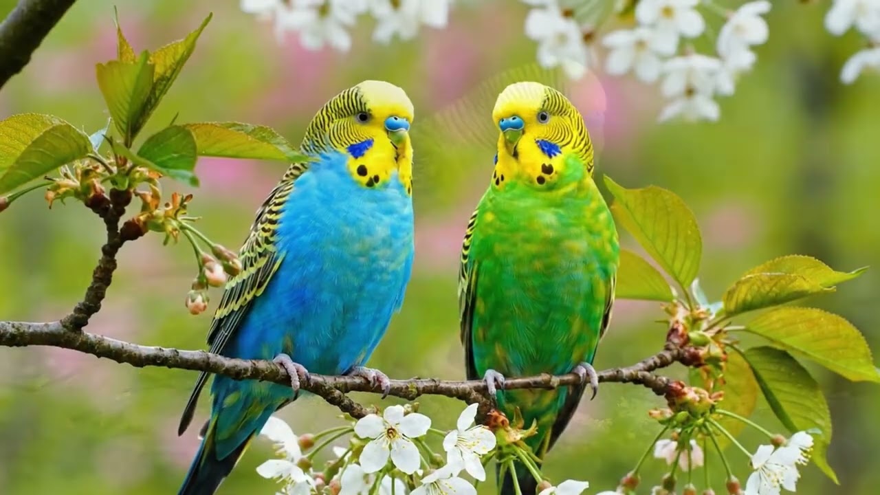 Birds Singing & Soft Melody 4K • 2 Hour Sleep Meditation & Relaxation