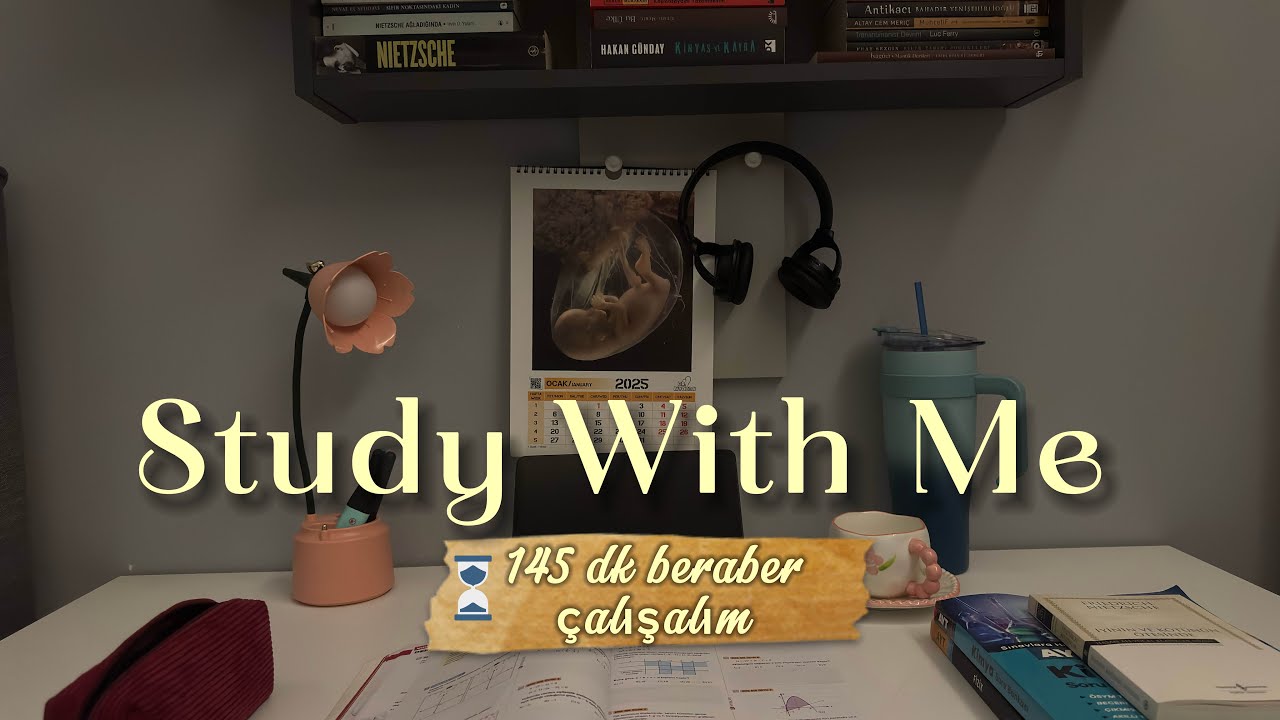 STUDY WİTH ME | SON 96 GÜN 