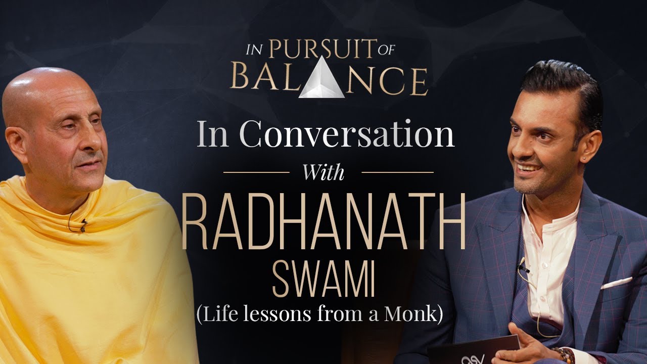 Life Lessons From A Monk | In Conversation With Radhanath Swami | Part 1 | Shayamal
