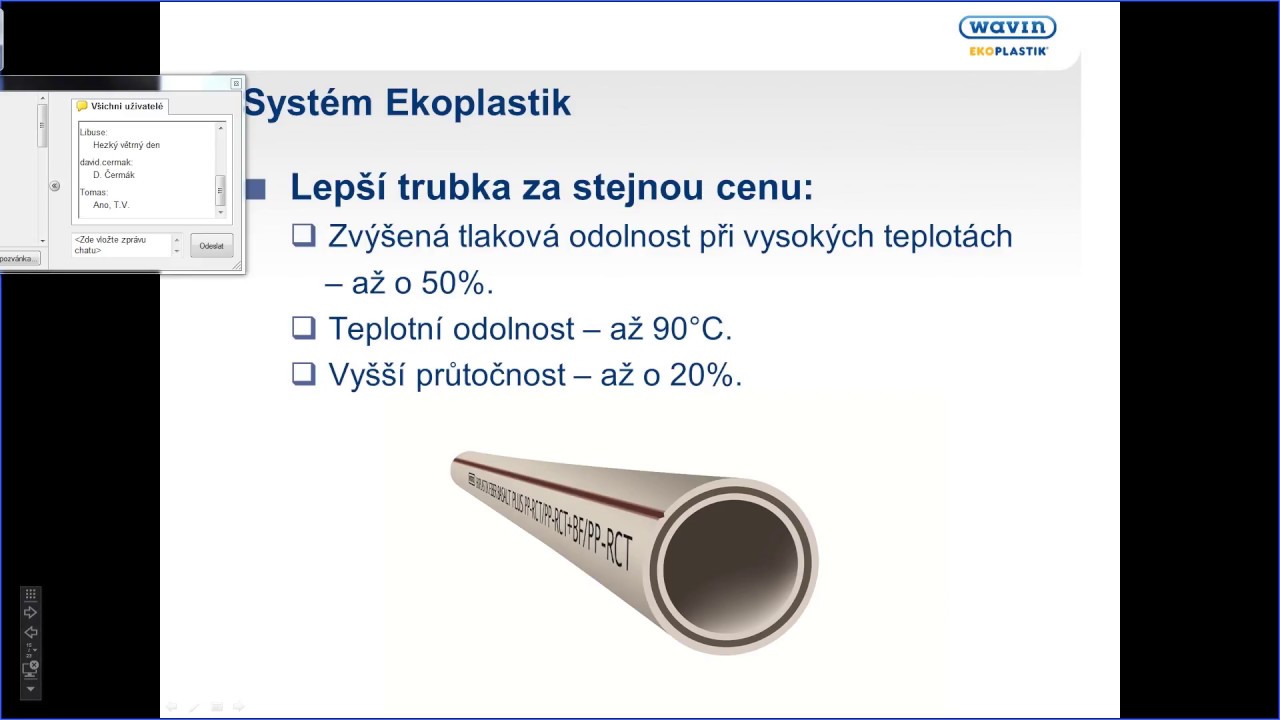 Systém Ekoplastik – výhody nového materiálu PP-RCT