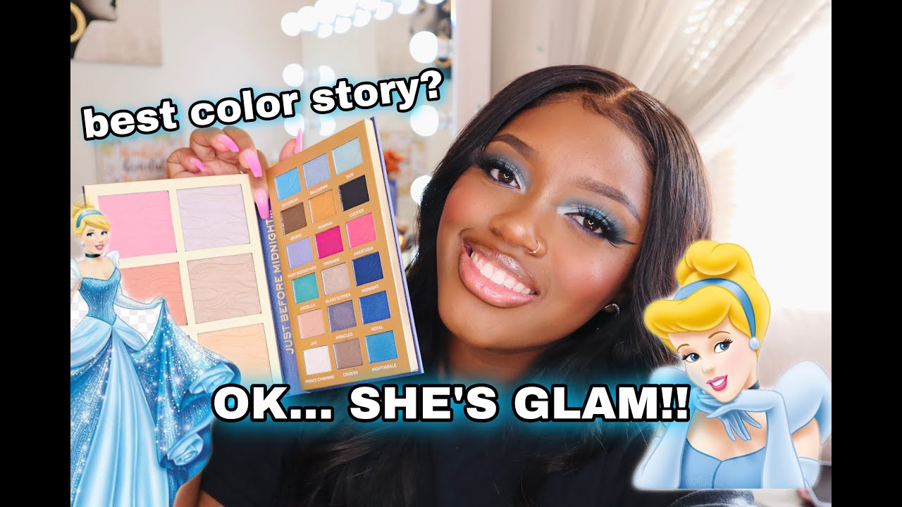 I HEART REVOLUTION X DISNEY CINDERELLA PALETTE FIRST IMPRESSIONS!