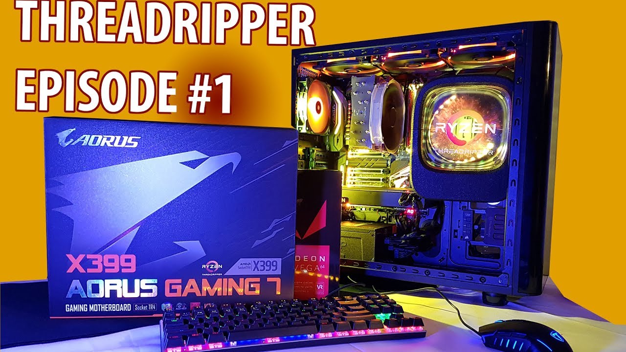 Gigabyte Aorus x399 Gaming 7 Review - Threadripper Build Episode #1